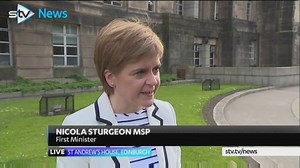 Nicola Sturgeon confirms live on STV News at Six that she is to meet with new Prime Minister Theresa May tomorrow. http://bit.ly/29BjnsA | STV News