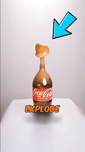 Why Mentos Make Coke Explode Instantly? 😱