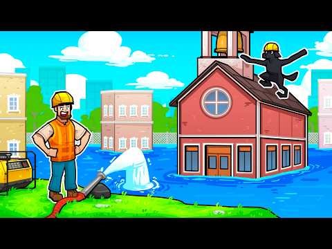 I created an unstoppable flood across the whole city!