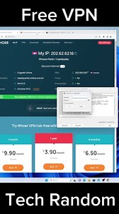115K views · 3.4K reactions | របៀបតភ្ជាប់ VPN ដោយឥតគិតថ្លៃនៅក្នុង Windows សម្រាប់បងប្អូនដៃថ្មី MMO អាចសាករបស់ free រៀនតេសតេសបាន។  #MMO #VPN #VPS #freevpn | Tech Random | Facebook