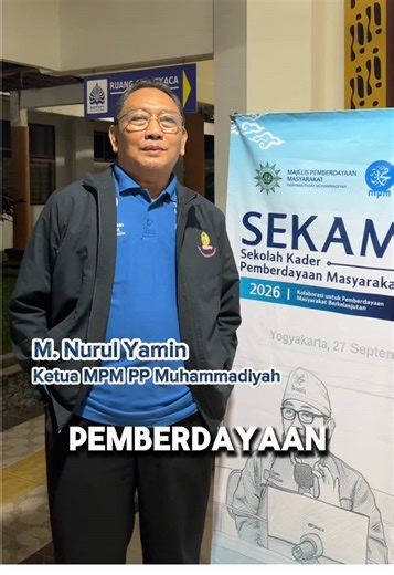 “Tugas seorang pemberdaya masyarakat adalah mampu mengungkit dan mengangkat potensi masyarakat sehingga menjadi masyarakat yang mandiri.” — M. Nurul Yamin, Ketua MPM Pimpinan Pusat Muhammadiyah. 𝘚𝘦𝘭𝘢𝘮𝘢 𝘙𝘢𝘬𝘺𝘢𝘵 𝘔𝘢𝘴𝘪𝘩 𝘔𝘦𝘯𝘥𝘦𝘳𝘪𝘵𝘢, 𝘛𝘪𝘥𝘢𝘬 𝘈𝘥𝘢 𝘒𝘢𝘵𝘢 𝘐𝘴𝘵𝘪𝘳𝘢𝘩𝘢𝘵 ___ 🔔 Ikuti kami di Fanpage FB : MPM PP Muhammadiyah Twitter, Instagram : KabarMPM TikTok : kabar.mpm Website : www.mpm.or.id #KabarMPM #Muhammadiyah #SEKAM23 #fyp @Muhammadiyah