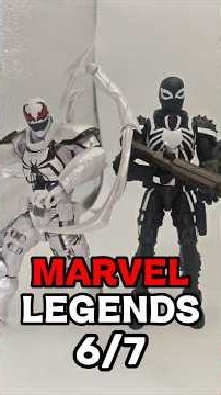 6/7 | Hasbro Marvel Legends Agent Venom, Space Knight, Mania FIGURE REVIEW #venom #unboxing