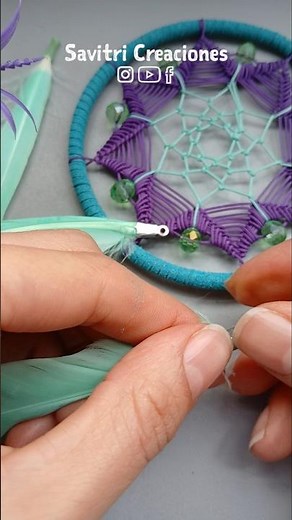 Te enseño a hacer atrapasueños de forma FÁCIL y SENCILLA ✨️ Ingresa a mi canal 🤗Tutoriales completos