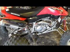 Honda TRX400ex HMF exhaust sound test