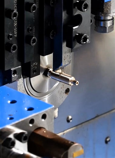 "Automated Thread Cutting with Advanced CNC Lathe" #cnc #lathe #cnclathe #millturn #swiss #fyp #cncmachine #milling #vod #vodfyp #viral #vodviral #fbpro #manufacture #engineering @sorotan | Innovate Machining