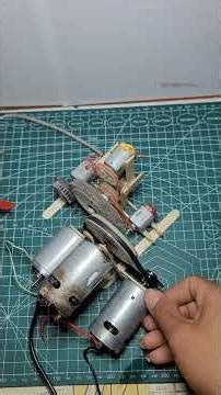 DC Motor to Generator Conversion – #diyprojects #generator 2026