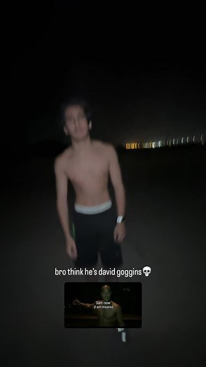 ‏i’m david googins #davidgoggins #fyp #nightrun #fyp