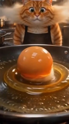 The egg exploded 😹🔥 What will happen #shorts