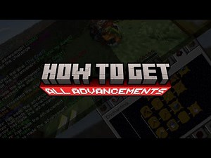 How To Get All Advancements in Minecraft Java - With Commands!