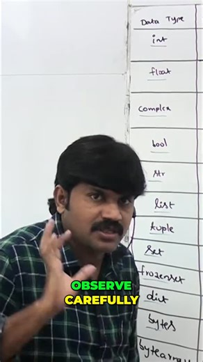 Durga Jobs on Instagram: "Int: Represents whole numbers, no decimals. Choose int when you don't need fractions. #DataType #Integer #CodingTips #Programming #TechFacts"
