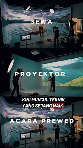 Sewa Proyektor untuk Prewedding Studio: Tren Digital Backdrop yang Modern