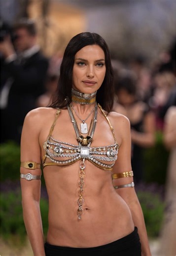 Irina Shayk Dazzles at Met Gala in Daring Look