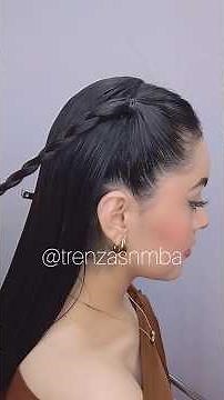 ideas ❣️ #peinadosfaciles #peinadosparaniñas #trenzas #peinados #peinadosconliga #viral