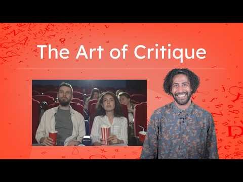 The Art of Critique – How Journalists Write Critical Reviews