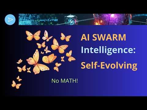 Self-Learning AI Swarm Intelligence (New Code, RSI)