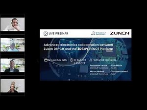 Advanced Electronics Collaboration: Zuken DS-CR and Dassault Systèmes’ 3DEXPERIENCE Platform