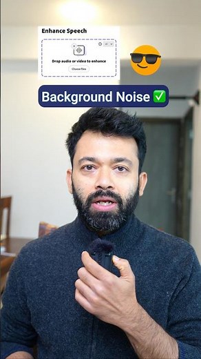 🔥FREE AI Background Noise Removal tool from audio! #backroundnoise #videoediting #ai #shorts