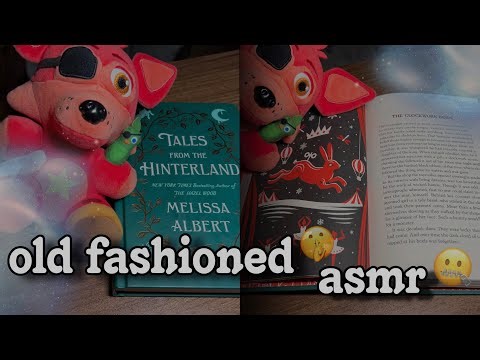 ASMR 📚 Tales of the Hinterland 📚 Up Close Whispering, Mouth Sounds | Chapter 3