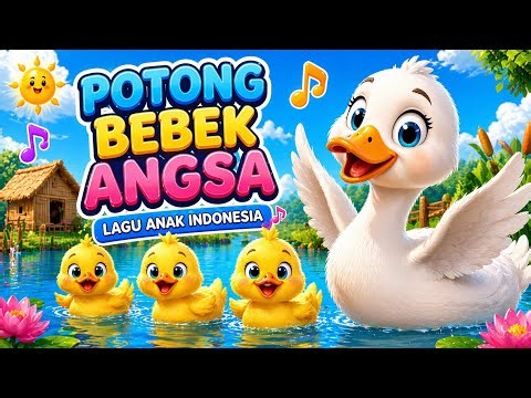 POTONG BEBEK ANGSA - LAGU ANAK TERBAIK SEPANJANG MASA DAN ANIMASI 2D LUCU