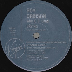 Roy Orbison with K. D. Lang - Crying