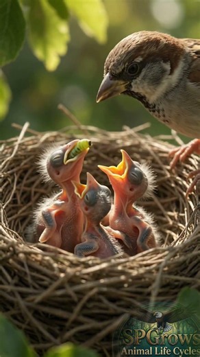 60Days of Life: The Miracle of a Little Bird's First Flight
