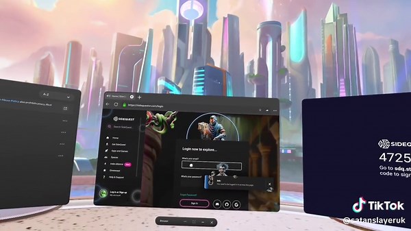 Meta Quest 3 Standalone. #sidequest Installation no phone or pc required! #meta #quest3 #vr #virtualreality @Horizon