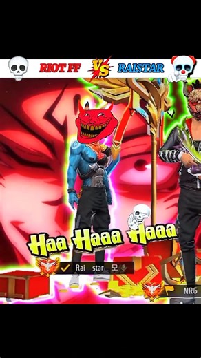 Raistar VS Riot FF [PART-1] Shayari Battle 🤡 Wait For End 🥶#shorts #freefire #gaming ‪@NrgGamer_‬