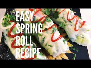 How to make Vegan Veggie Spring Rolls