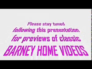 Please Stay Tuned Barney Play along Style #2