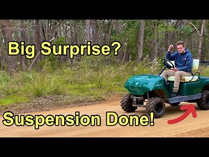 Easy DIY Golf Cart Lift Kit | Part 3