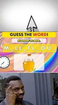 Guess the WORD by Missing Letters #quiz #englishvocabulary #shorts