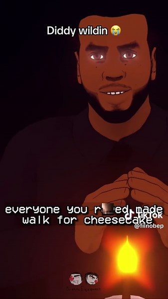 Diddy had a lot to say 😂 Animation by @Broken Equipment Productions #survivingdiddy #filnobep #cartoon #parody