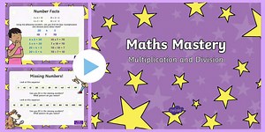 Year 1 Maths Mastery Multiplication and Division PowerPoint