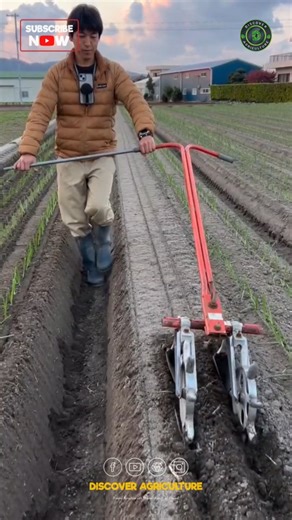 26K views | Introducing the innovative seed sowing hole digging tool,...