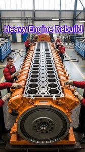 35K views · 336 reactions | Heavy power Full Engine Rebuild Overhauling ai mechanic 藺✅ #AI #school | Expert Mechanic | Facebook