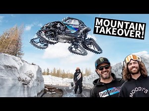 Ken Block Shreds A Mountain in his Can-Am on Tracks With Danny Davis!