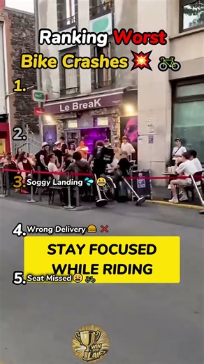 Ranking WORST Bike Crashes💥🚲