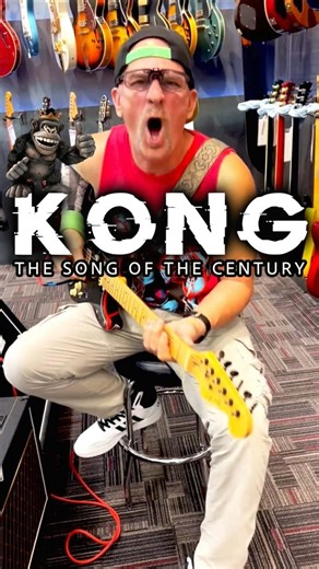 KONG - The Song of The Century #kingkong #kong #guitar #hongkong #thekongsong