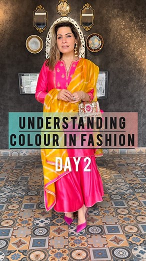 Rimple Bhandari on Instagram: "Fashion is a beautiful journey of self-expression. By understanding how colors work and how they change throughout the year, you can create a wardrobe that’s not only stylish but also deeply personal. Remember, what’s in for one place might be out for another, and that’s okay. Embrace your individuality, play with colors, and let your style speak for you. Stay fashionable, stay unique, and most importantly, stay you!” Practical Tips • Mix and Match: Don’t be afraid