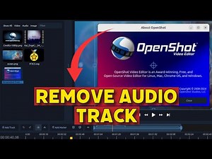 How to Remove Audio Track in Openshot 2025?