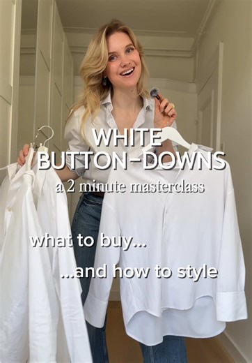 Masterclass on Styling White Button-Down Shirts