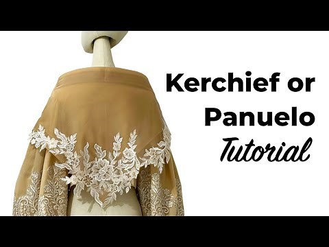 HOW TO FOLD THE PAÑUELO PT.2 | BARO'T SAYA TUTORIAL | FILIPINIANA | TRAJE DE MESTIZA | LA MODÉLISTE