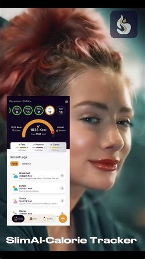 Your body, your goals. SlimAI helps you lose weight OR build muscle—all with smart macro tracking