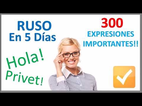 Aprender ruso en 5 días - Conversación para principiantes