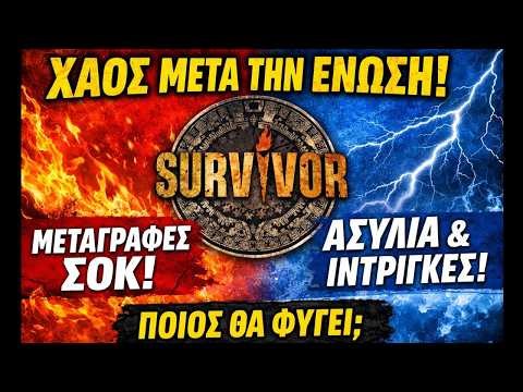 Survivor 20/4: ΧΑΟΣ μετά την ένωση! Μεταγραφές-ΣΟΚ & Σηφάκης φωτιά