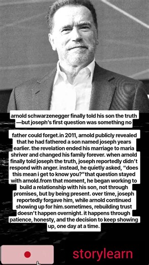 arnold finally told his son the truth — his response broke him#shorts #storylearn