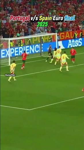 Portugal vs Spain 🇵🇹🇪🇸 Insane Skills & Goals 🤯 | Euro Football Shorts #football