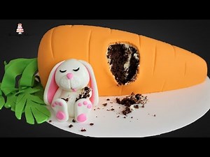 Fat Easter Bunny Carrot Cake Tutorial!