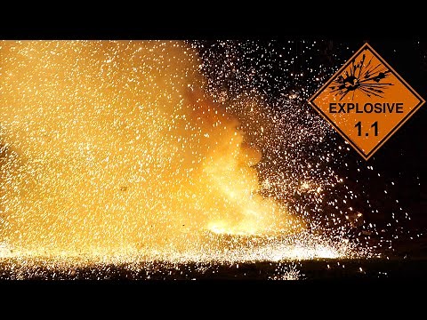Thermite On Ice Explosion