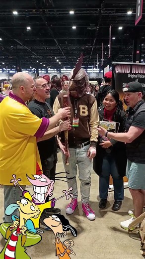 Meeting Ed Edd and Eddy as Jacket from Hotline MIami